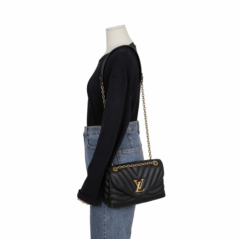 LOUIS VUITTON M58552 New Wave MM 鏈條單肩斜背包-16