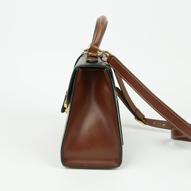 GUCCI Paddle Lock 小號頂部提把托特單肩包 453188-5