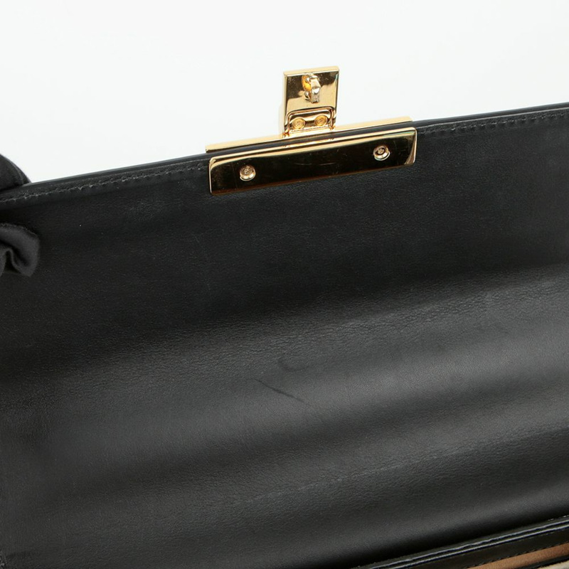 GUCCI Paddle Lock 小號頂部提把托特單肩包 453188-13