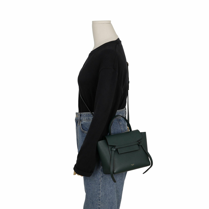 CELINE 189003ZVA Belt Nano 托特單肩包-11