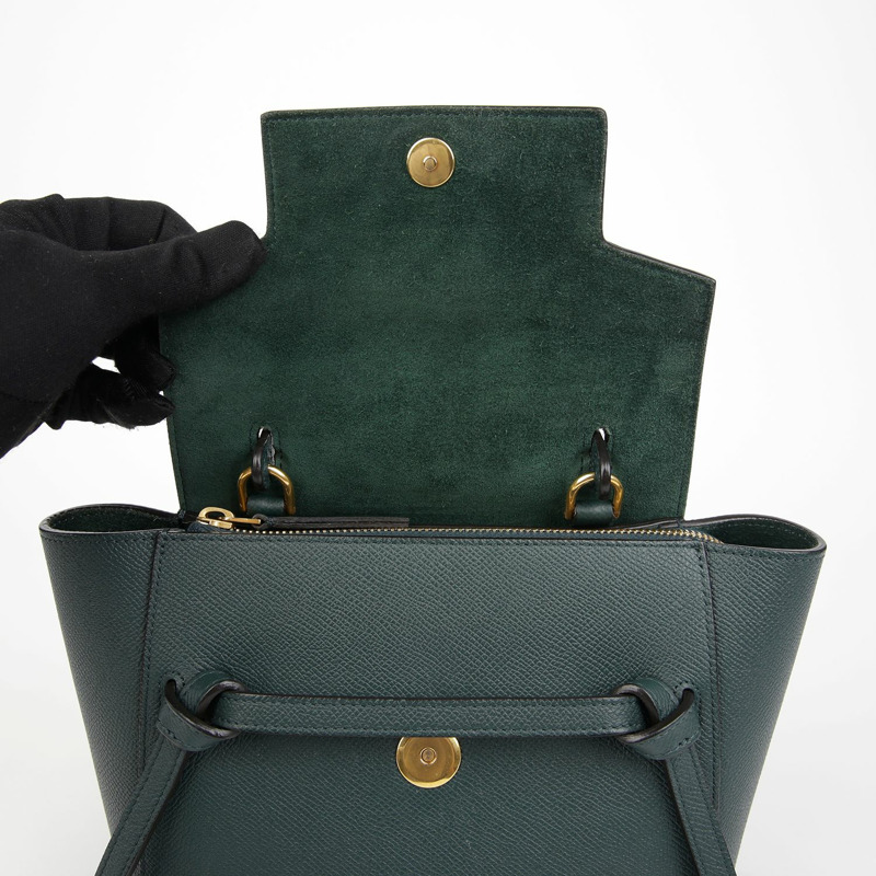 【包稅】CELINE 189003ZVA Belt Nano 手提單肩包-9