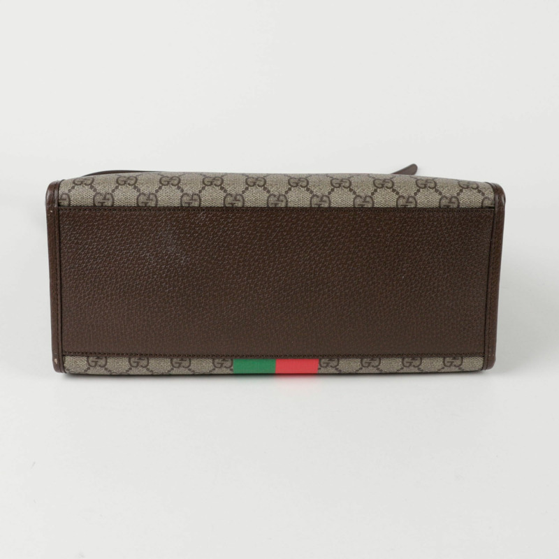 GUCCI 互扣式 G 小號托特單肩包 659983-8