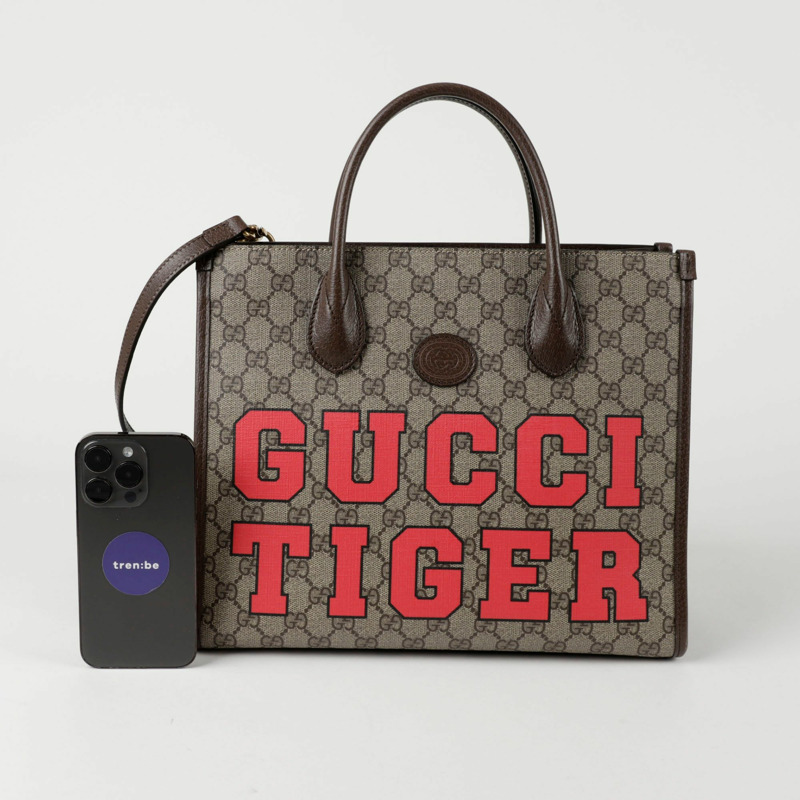 GUCCI 互扣式 G 小號托特單肩包 659983-11