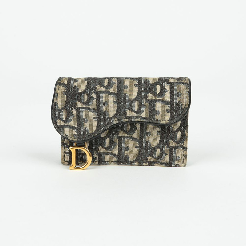DIOR 斜角馬鞍形翻蓋卡夾 S5611CTZQ-1
