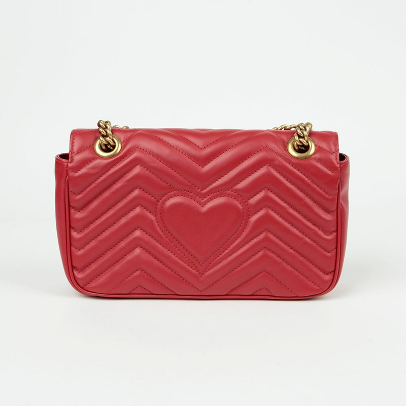 GUCCI GG Marmont 小號肩斜背包 443497-3