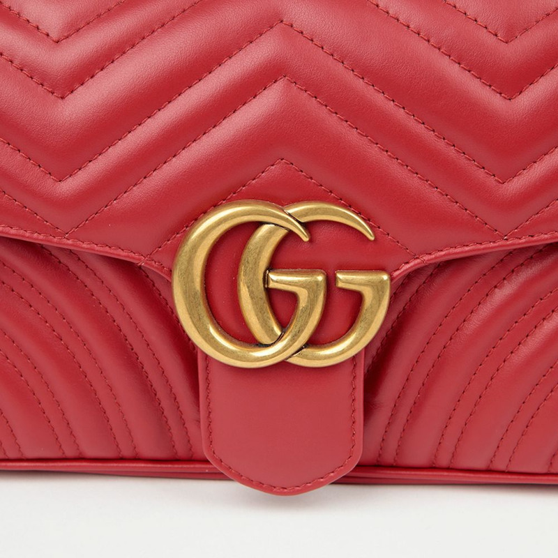 【包稅】GUCCI 443497 GG Marmont 小號肩斜背包-2