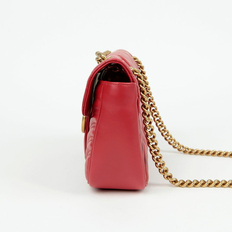 【包稅】GUCCI 443497 GG Marmont 小號肩斜背包-4