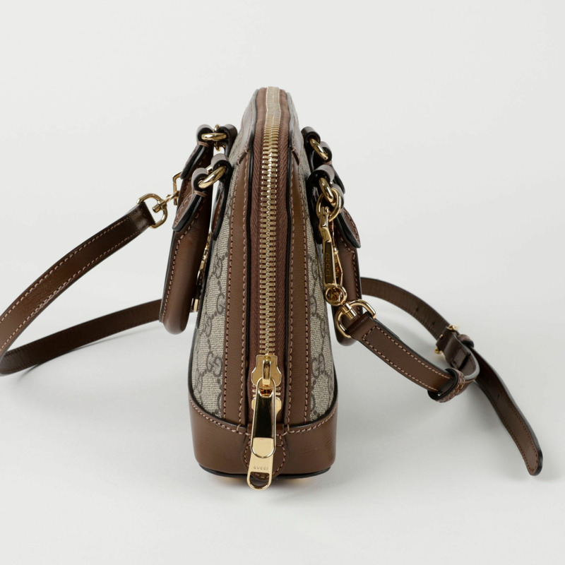 GUCCI Horsebit 1955 迷你頂部提把托特單肩包 640716-2