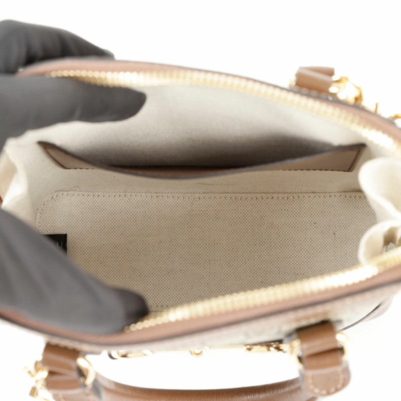 【包稅】GUCCI 640716 馬銜扣 1955 迷你手提單肩包-7