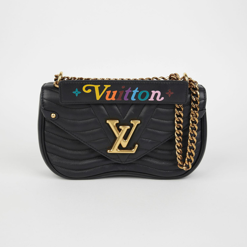 LOUIS VUITTON M51498 New Wave MM鏈條單肩斜背包-1