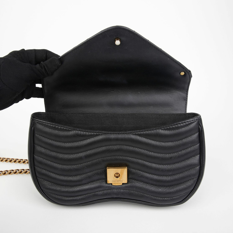 LOUIS VUITTON M51498 New Wave MM鏈條單肩斜背包-9