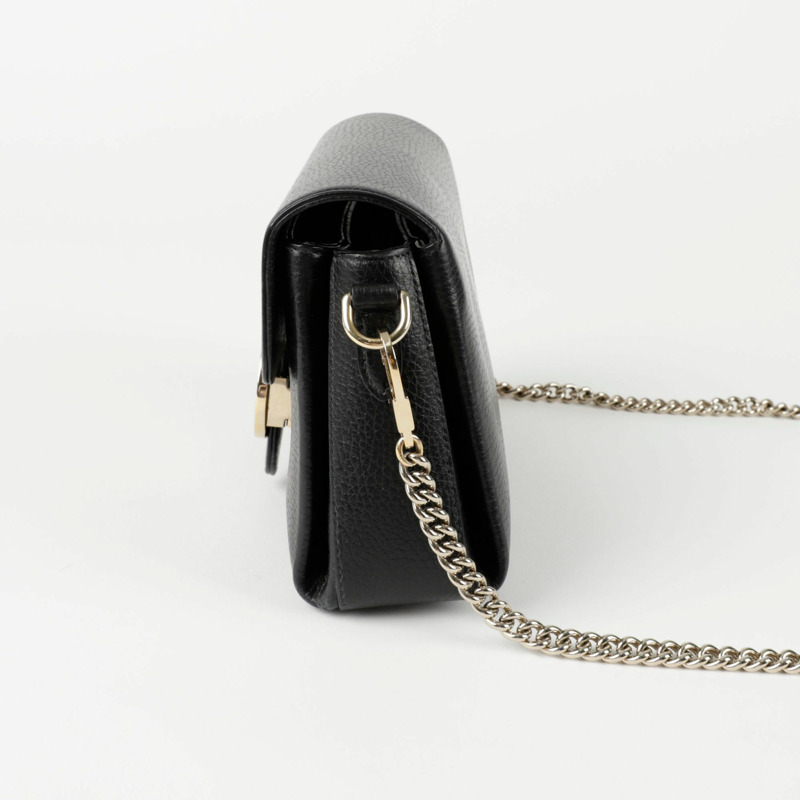 GUCCI 互鎖鏈條單肩斜背包 607720-2