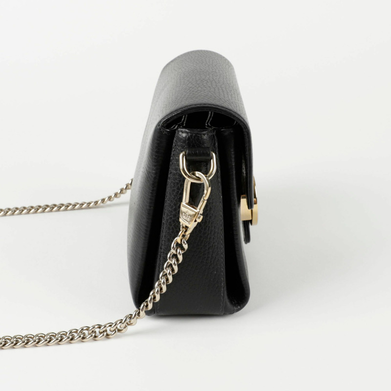 GUCCI 互鎖鏈條單肩斜背包 607720-4