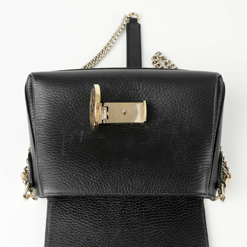 GUCCI 互鎖鏈條單肩斜背包 607720-9