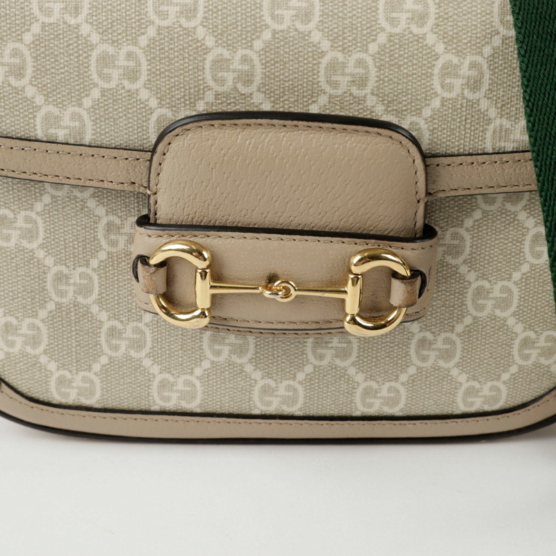 GUCCI Horsebit 1955 迷你肩斜背包 658574-1