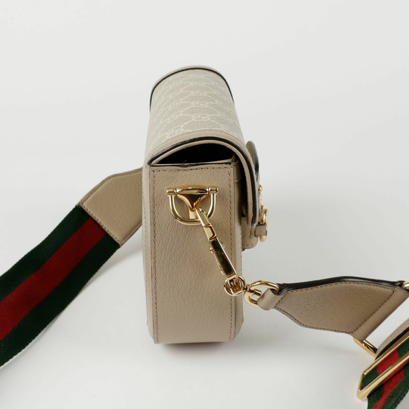 GUCCI Horsebit 1955 迷你肩斜背包 658574-5