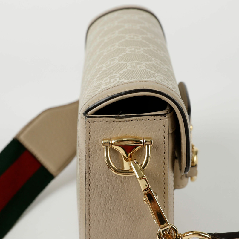 GUCCI Horsebit 1955 迷你肩斜背包 658574-6