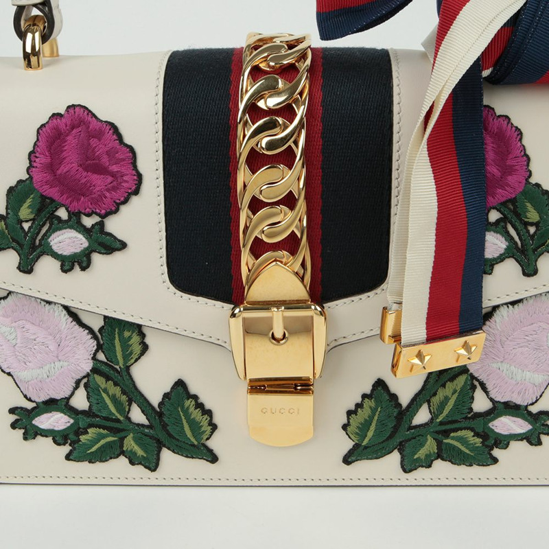 【包稅】GUCCI 421882 Silvia 小號單肩包-2