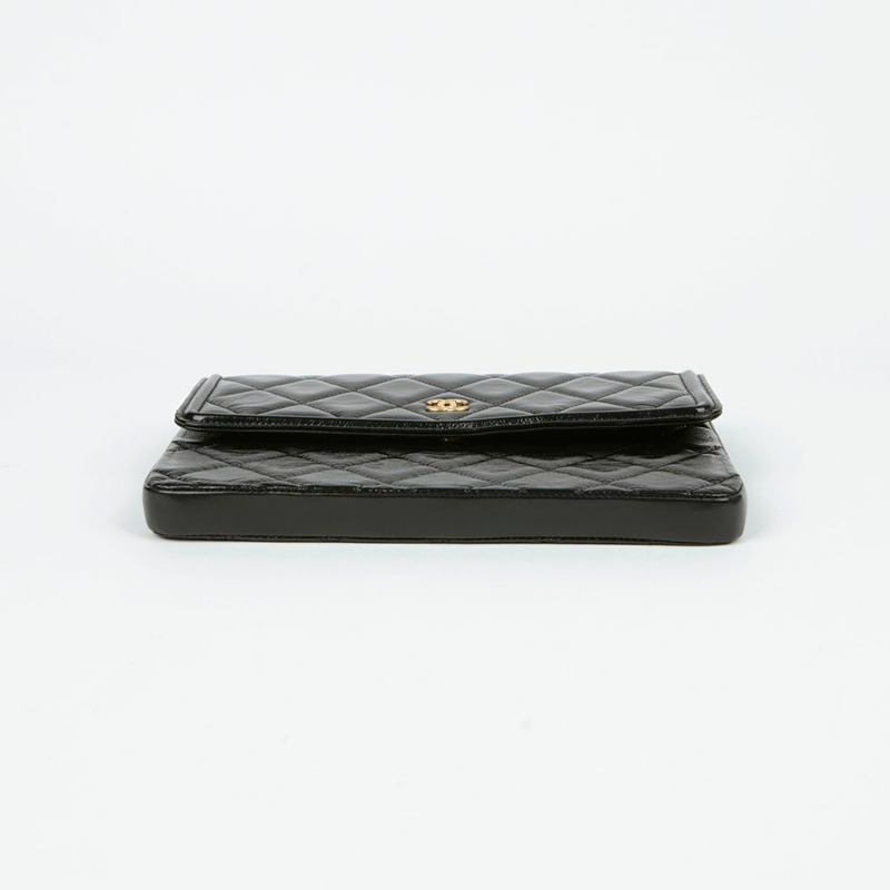 【包稅】CHANEL 經典翻蓋手拿包-5