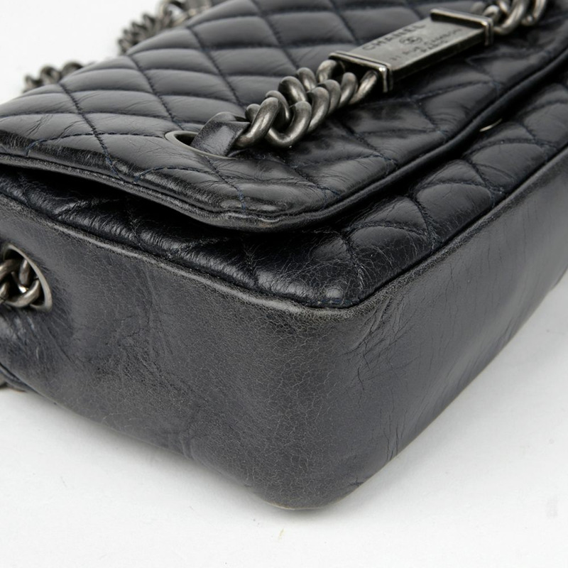 CHANEL 復古鏈條單肩斜背包-9
