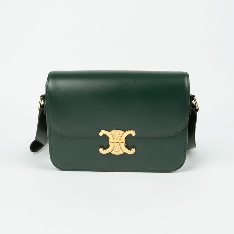 CELINE Classic Triope 中型肩斜背包 187363BF4-1