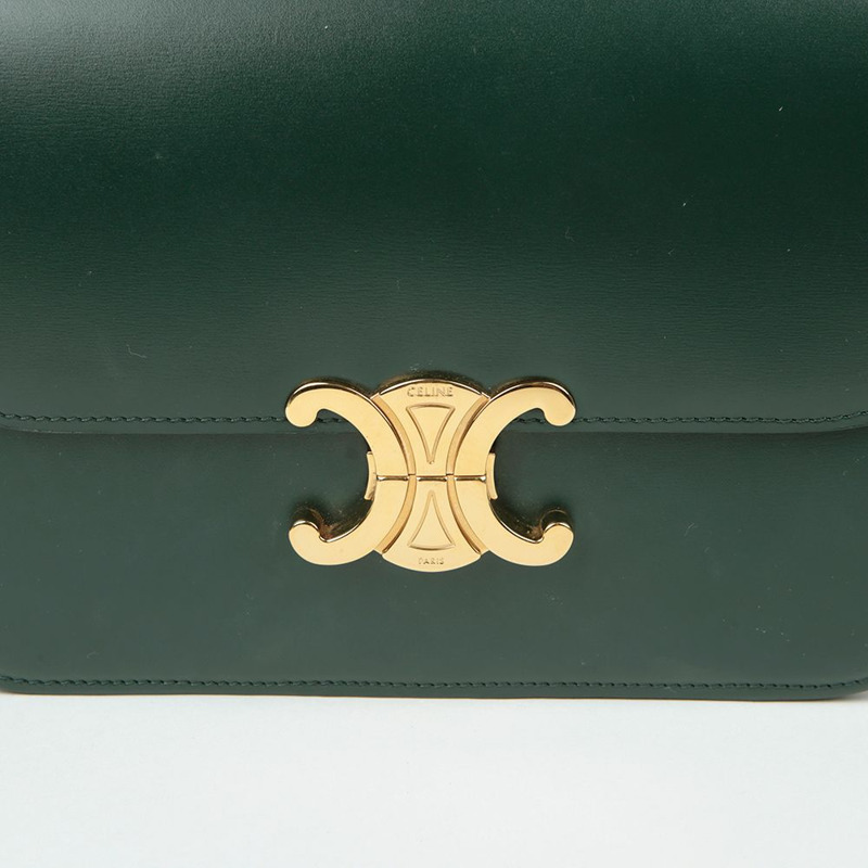 CELINE Classic Triope 中型肩斜背包 187363BF4-2