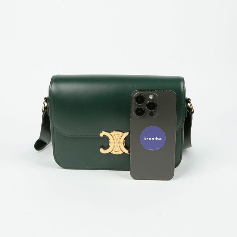CELINE Classic Triope 中型肩斜背包 187363BF4-8