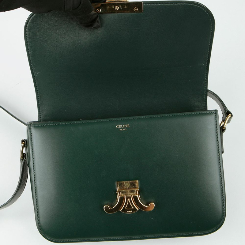 CELINE Classic Triope 中型肩斜背包 187363BF4-9