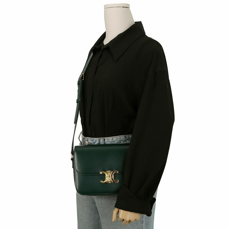 CELINE Classic Triope 中型肩斜背包 187363BF4-11