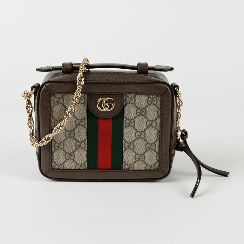 GUCCI Ophidia 迷你頂部手把單肩斜背包 602576-0
