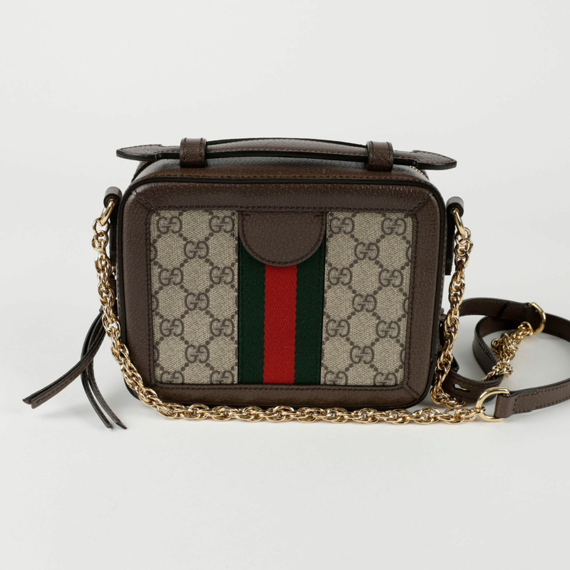 GUCCI Ophidia 迷你頂部手把單肩斜背包 602576-4