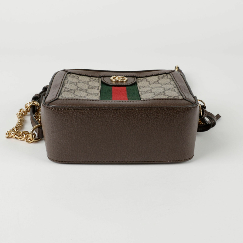 GUCCI Ophidia 迷你頂部手把單肩斜背包 602576-6
