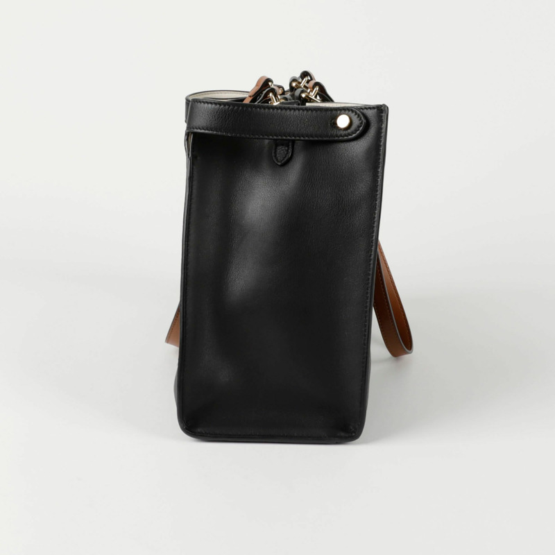 FENDI 孔雀小號托特單肩包 8BH377-3