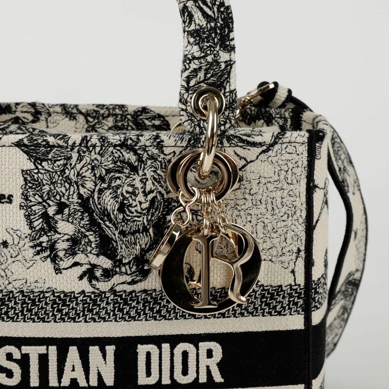 DIOR M0565ORHZ Lady Di Light 中型托特單肩包-2