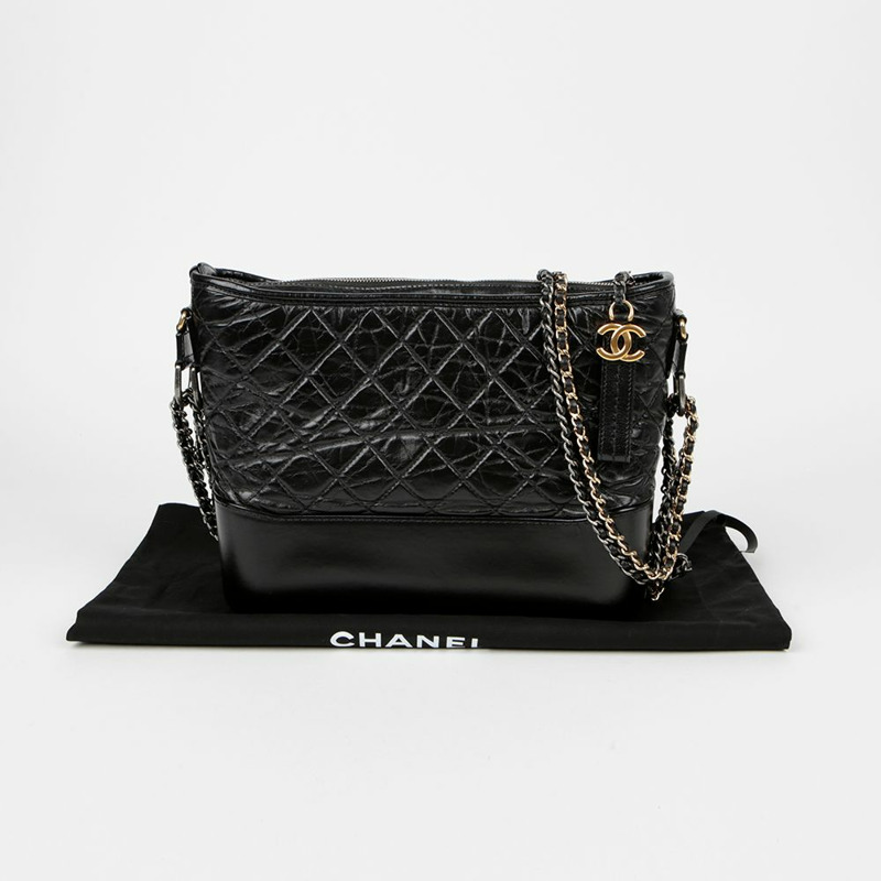 CHANEL Gabrielle 大號 Hobo 單肩斜背包 A93824-0