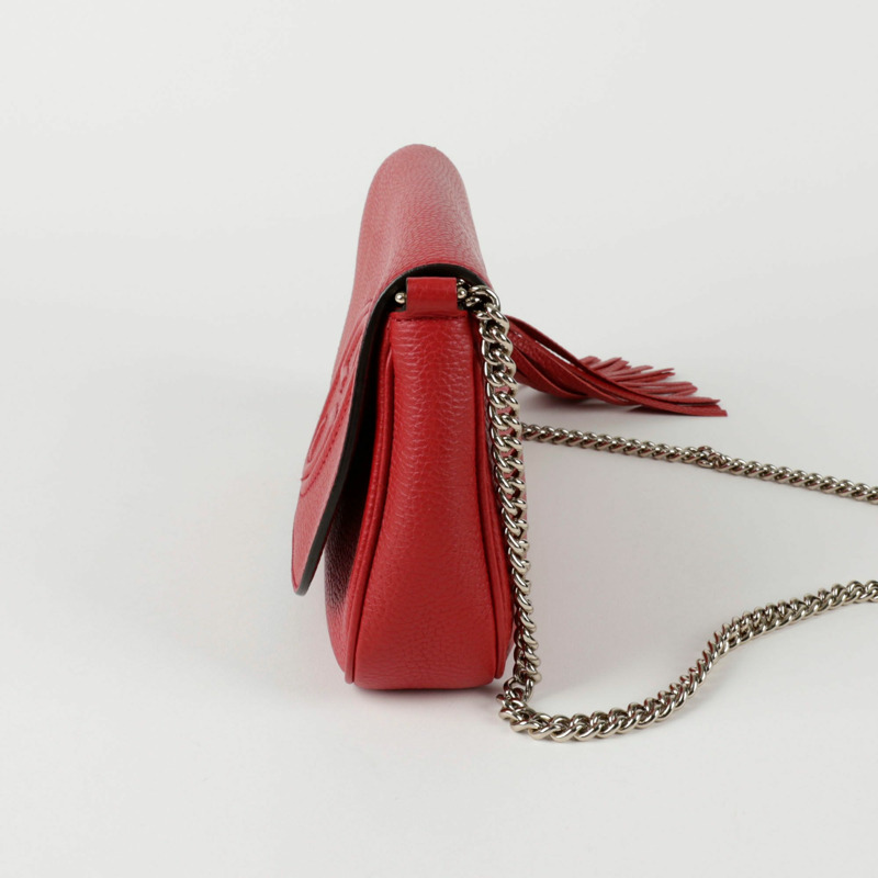 GUCCI Soho 流蘇單肩斜背包 536224-3