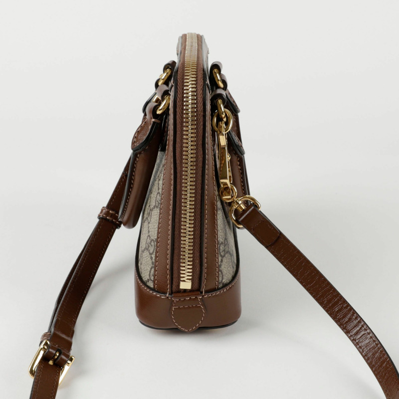 GUCCI Horsebit 1955 迷你頂部提把托特單肩包 640716-4