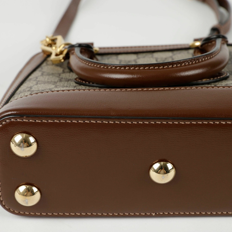 【包稅】GUCCI Horsebit 1955 迷你手提單肩包 640716-6