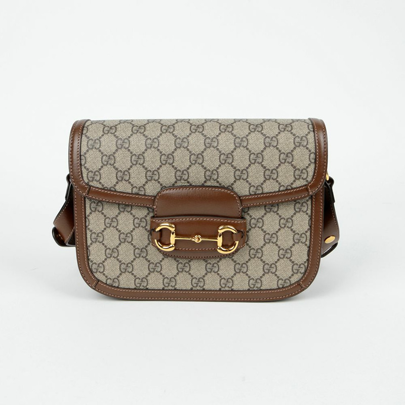 GUCCI Horsebit 1955 小號斜背包 602204-0