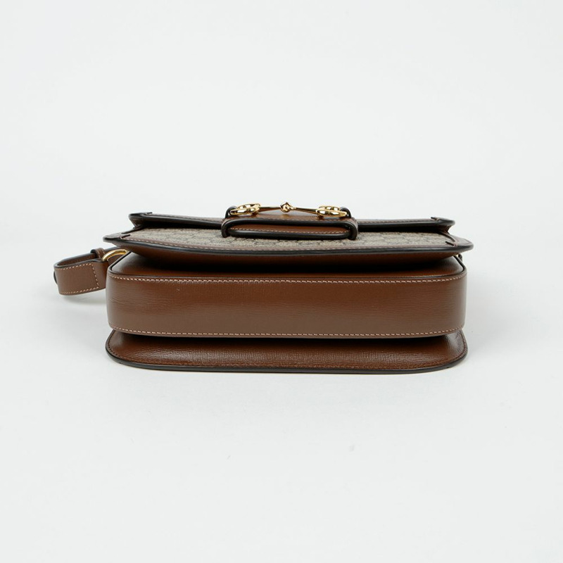 GUCCI Horsebit 1955 小號斜背包 602204-4