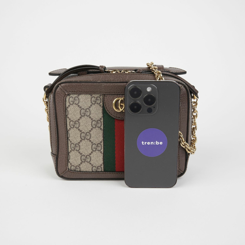 GUCCI Odiopia 迷你頂部提把托特單肩包 602576-10