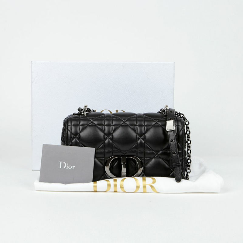 DIOR M9242BNGK Caro 中型鏈條單肩斜背包-0