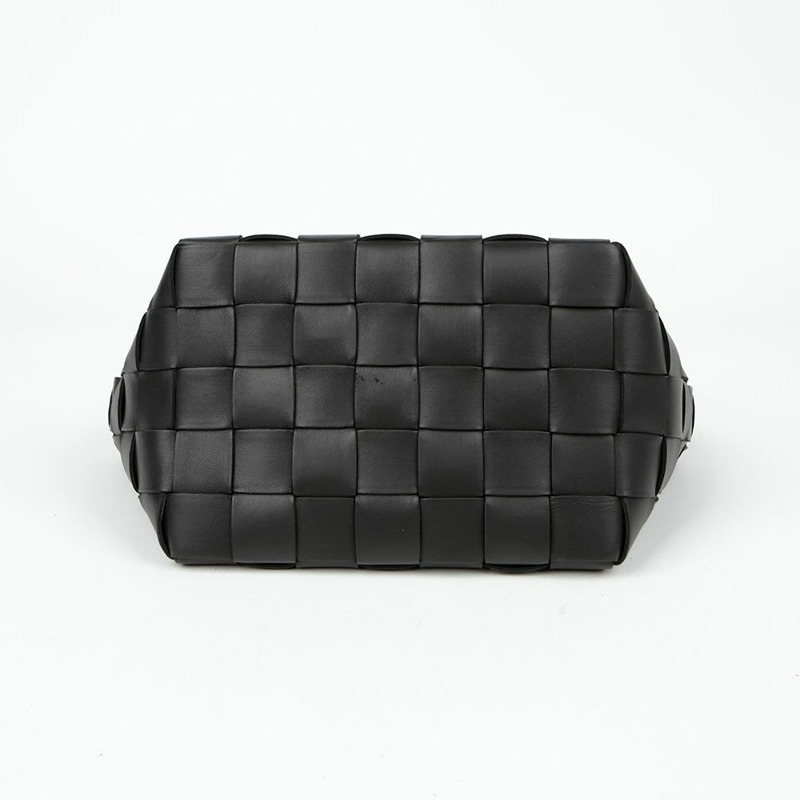 【包稅】BOTTEGA VENETA Intrecciato 保齡球盒式托特包肩包 755132-5