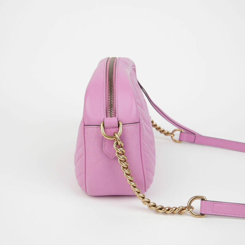 GUCCI GG Marmont 小號斜背包 447632-9