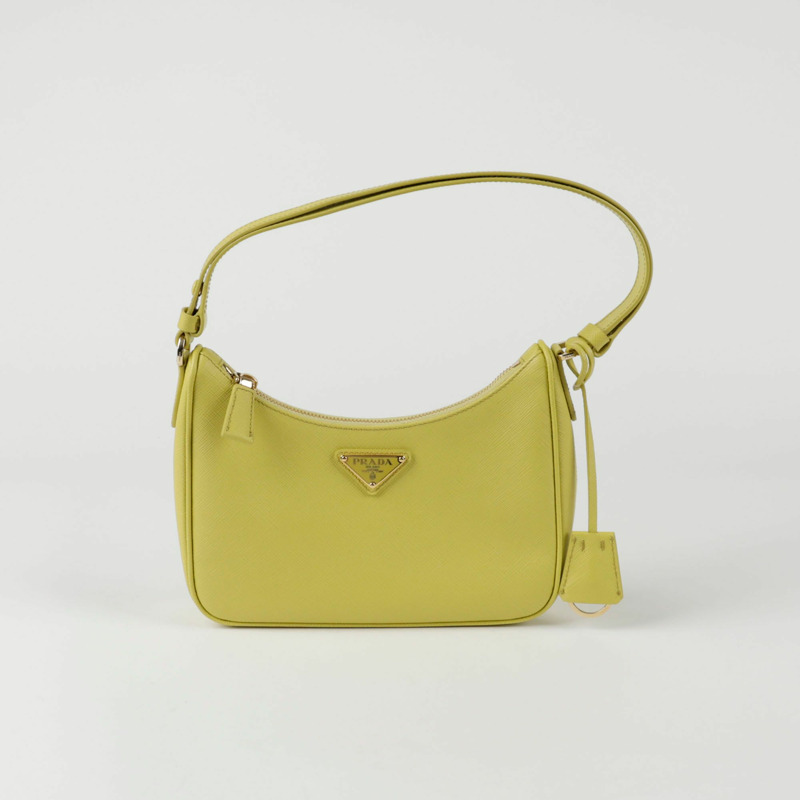 【包稅】PRADA 1BC204 三角形標誌單肩包-1