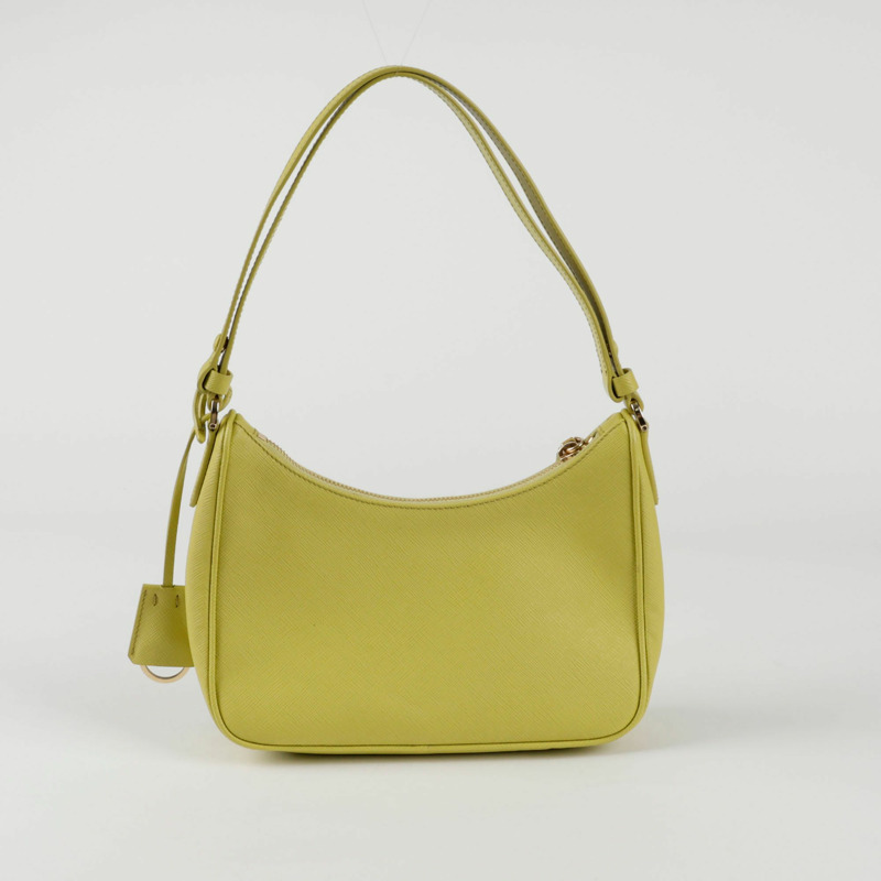 【包稅】PRADA 1BC204 三角形標誌單肩包-6