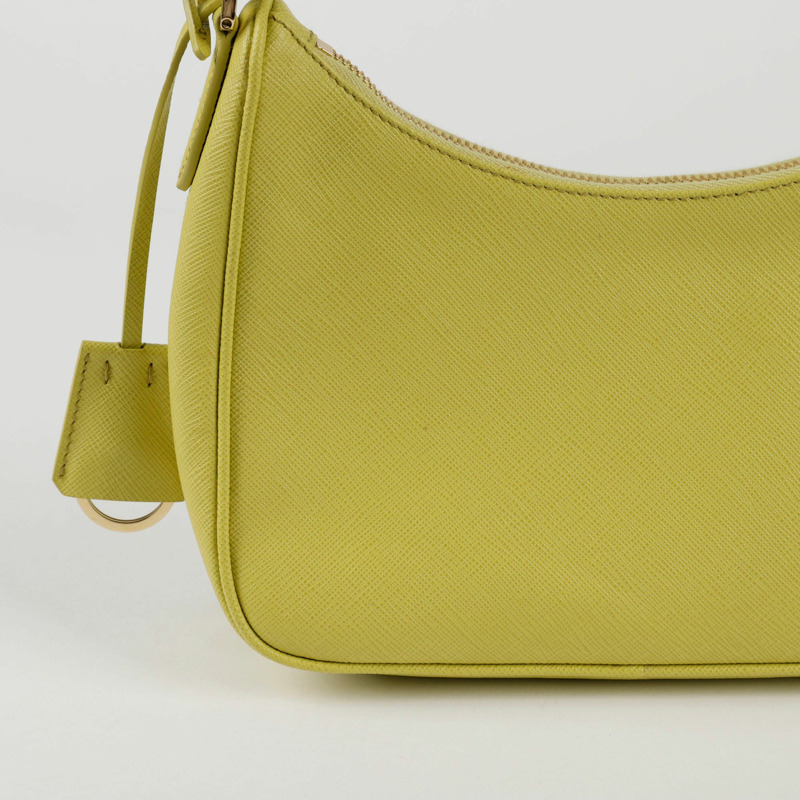 【包稅】PRADA 1BC204 三角形標誌單肩包-7