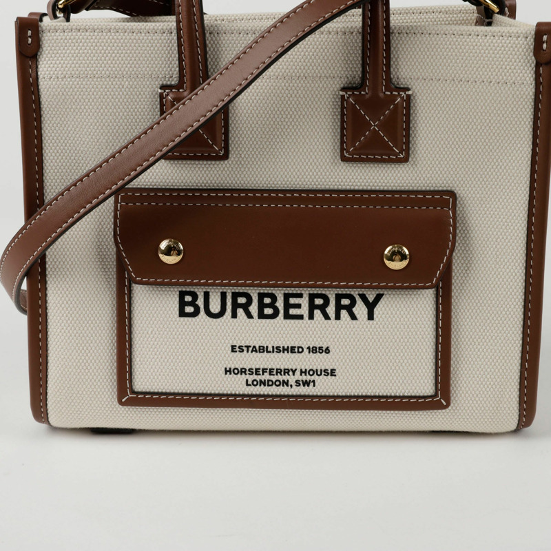 BURBERRY Frey 迷你托特單肩包 8044143-1
