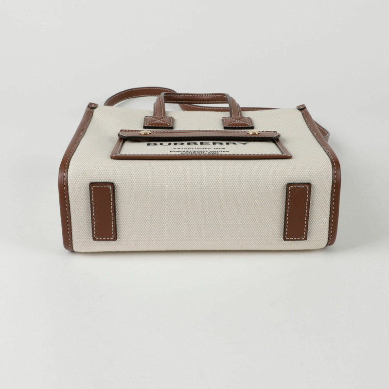 BURBERRY Frey 迷你托特單肩包 8044143-7