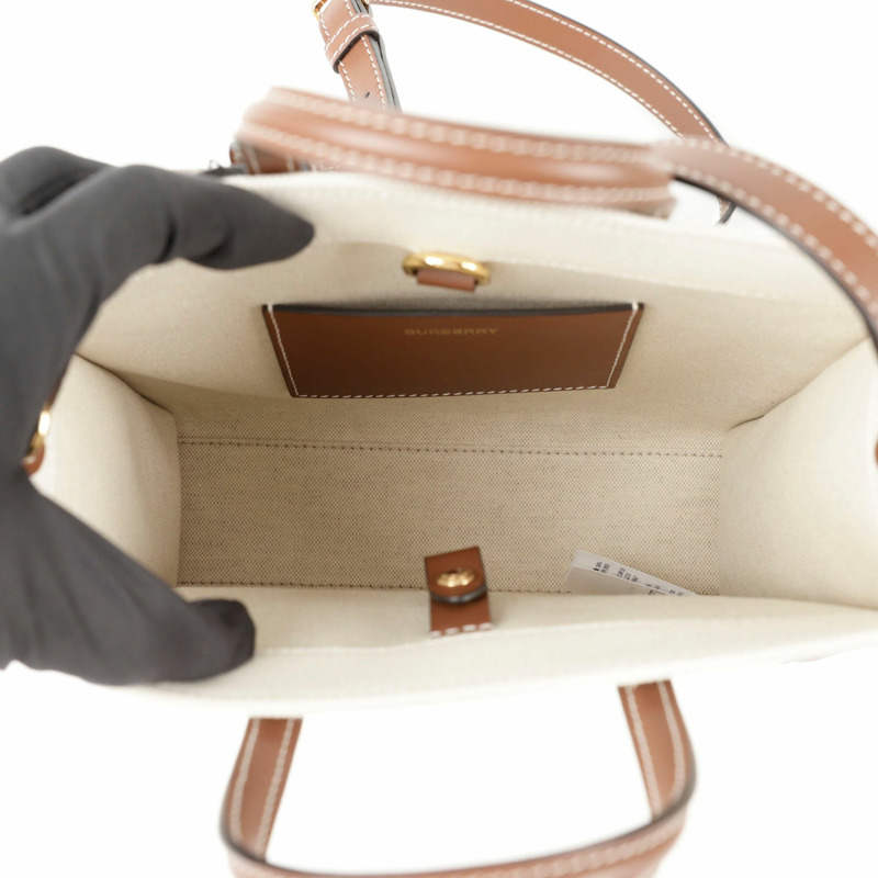 BURBERRY Frey 迷你托特單肩包 8044143-9